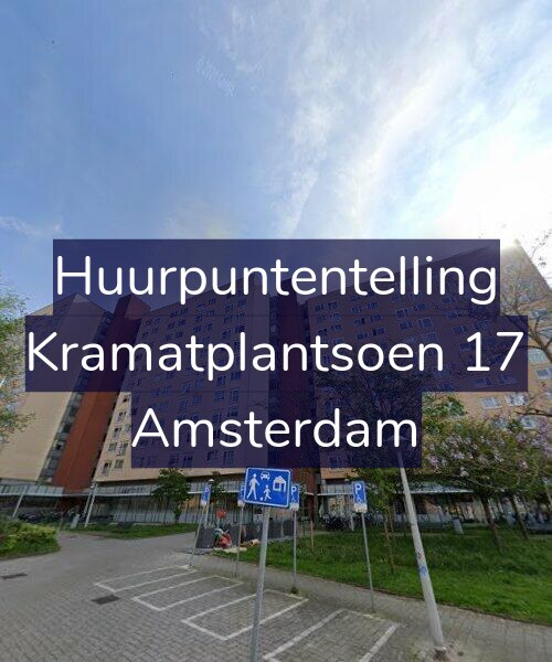 Foto gevel Huurpuntentelling voor Kramatplantsoen 17, Amsterdam