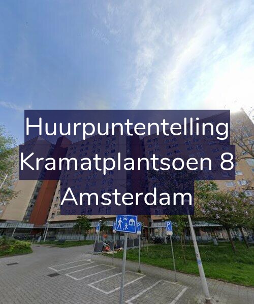 Foto gevel Huurpuntentelling voor Kramatplantsoen 8, Amsterdam