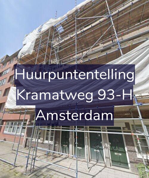 Foto gevel Huurpuntentelling voor Kramatweg 93-H, Amsterdam