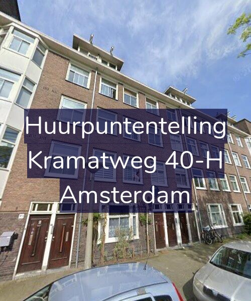 Foto gevel Huurpuntentelling voor Kramatweg 40-H, Amsterdam