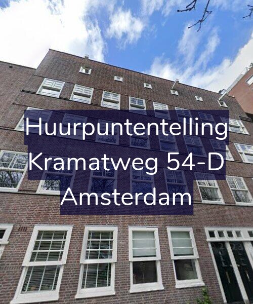Foto gevel Huurpuntentelling voor Kramatweg 54-D, Amsterdam