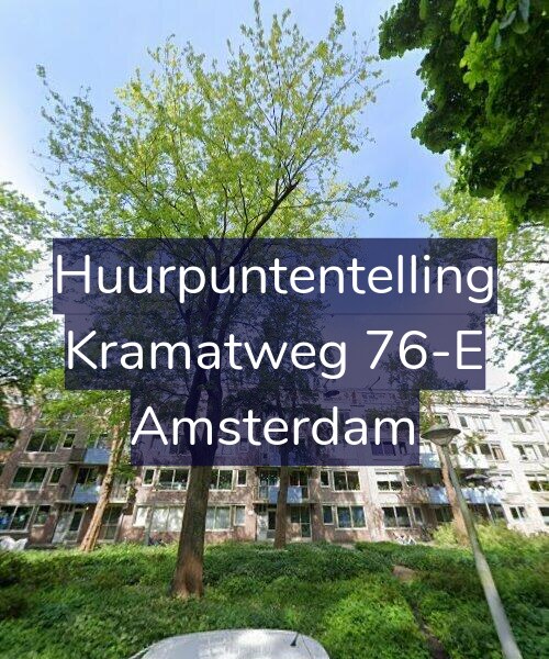 Foto gevel Huurpuntentelling voor Kramatweg 76-E, Amsterdam