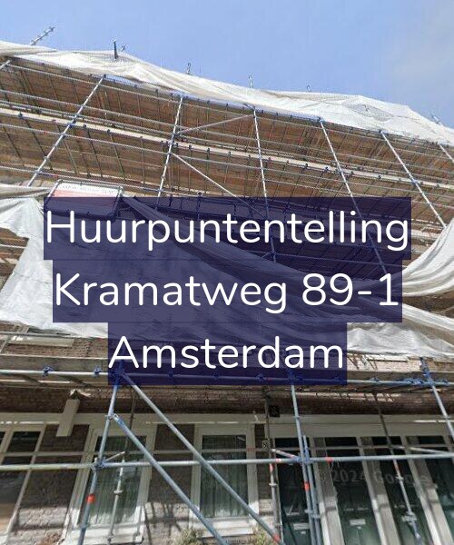 Foto gevel Huurpuntentelling voor Kramatweg 89-1, Amsterdam