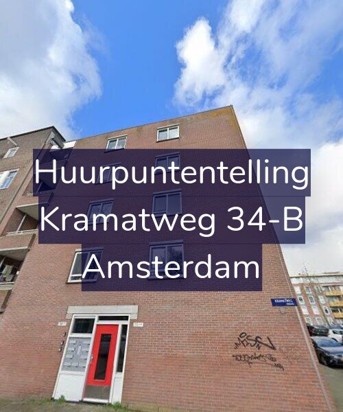 Foto gevel Huurpuntentelling voor Kramatweg 34-B, Amsterdam