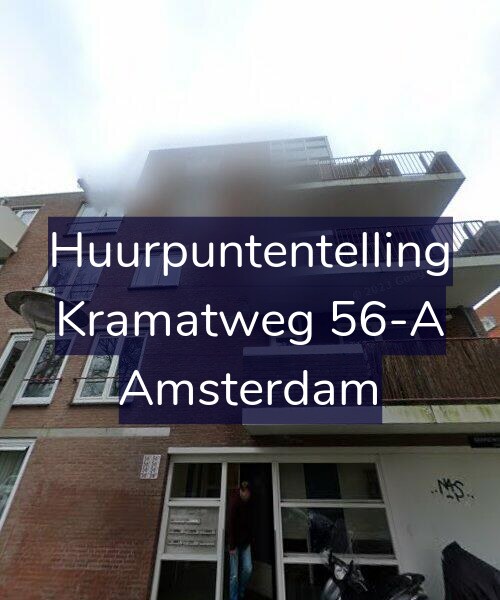 Foto gevel Huurpuntentelling voor Kramatweg 56-A, Amsterdam