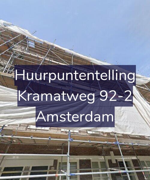 Foto gevel Huurpuntentelling voor Kramatweg 92-2, Amsterdam
