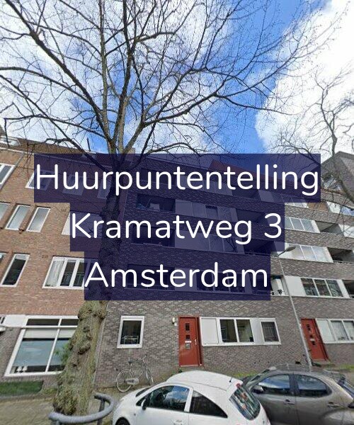 Foto gevel Huurpuntentelling voor Kramatweg 3, Amsterdam