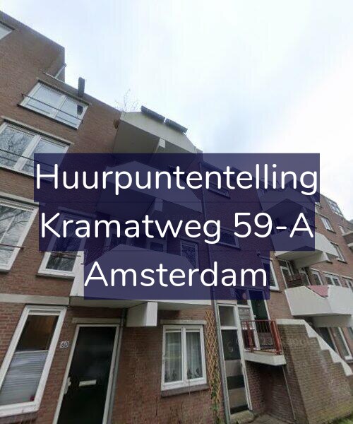 Foto gevel Huurpuntentelling voor Kramatweg 59-A, Amsterdam