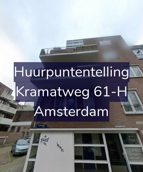 Foto gevel Huurpuntentelling voor Kramatweg 61-H, Amsterdam
