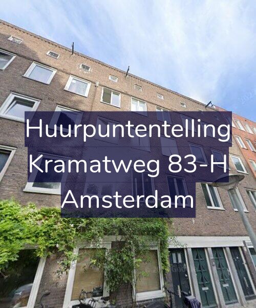 Foto gevel Huurpuntentelling voor Kramatweg 83-H, Amsterdam