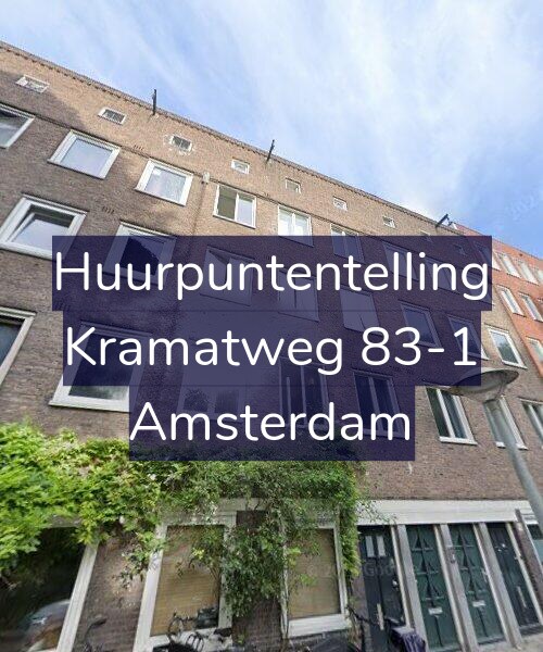 Foto gevel Huurpuntentelling voor Kramatweg 83-1, Amsterdam