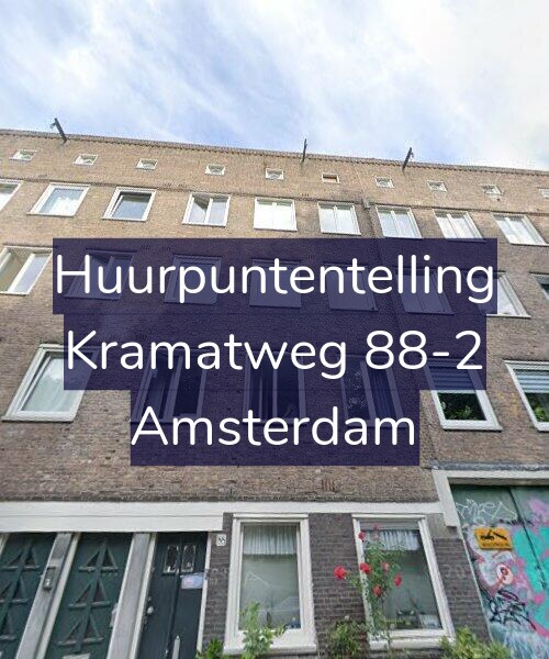 Foto gevel Huurpuntentelling voor Kramatweg 88-2, Amsterdam