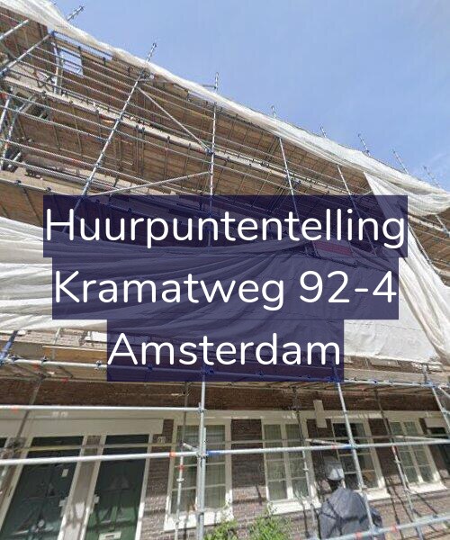 Foto gevel Huurpuntentelling voor Kramatweg 92-4, Amsterdam