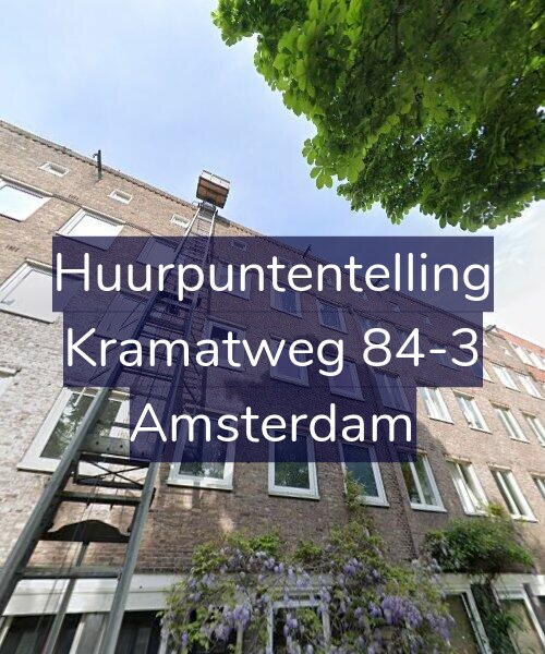 Foto gevel Huurpuntentelling voor Kramatweg 84-3, Amsterdam