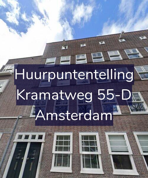 Foto gevel Huurpuntentelling voor Kramatweg 55-D, Amsterdam