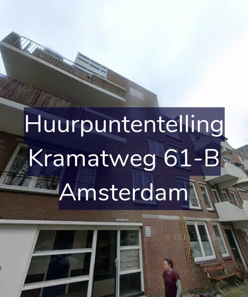 Foto gevel Huurpuntentelling voor Kramatweg 61-B, Amsterdam