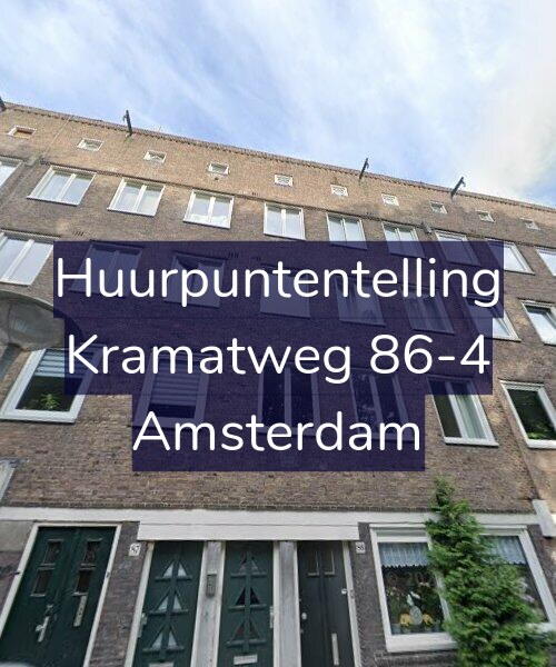 Foto gevel Huurpuntentelling voor Kramatweg 86-4, Amsterdam