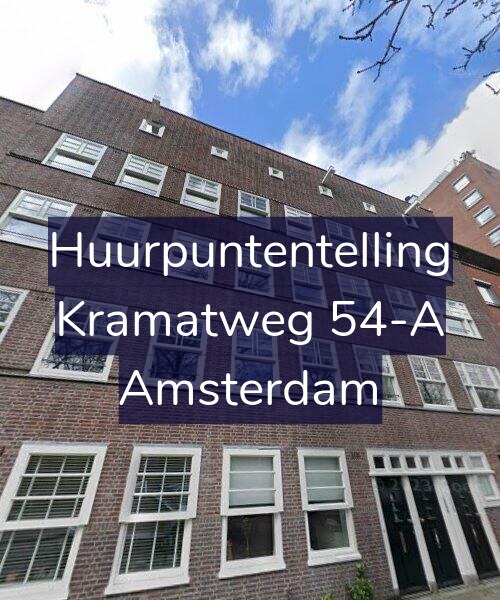 Foto gevel Huurpuntentelling voor Kramatweg 54-A, Amsterdam