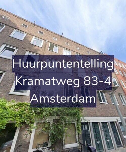Foto gevel Huurpuntentelling voor Kramatweg 83-4, Amsterdam