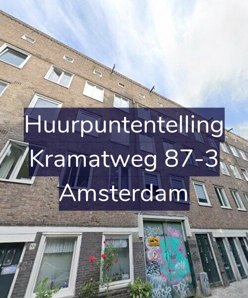 Foto gevel Huurpuntentelling voor Kramatweg 87-3, Amsterdam