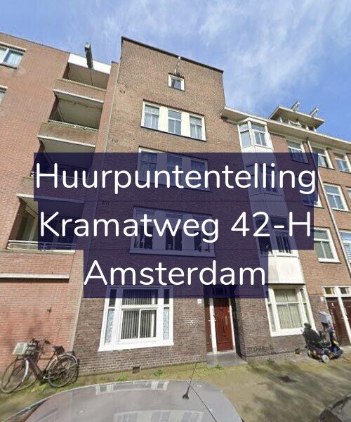 Foto gevel Huurpuntentelling voor Kramatweg 42-H, Amsterdam