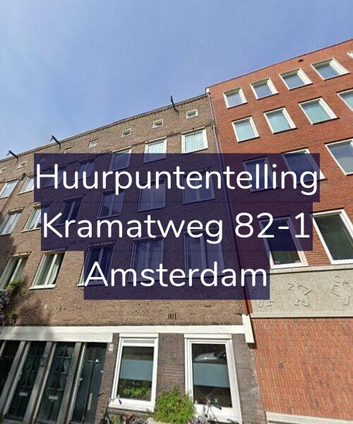 Foto gevel Huurpuntentelling voor Kramatweg 82-1, Amsterdam