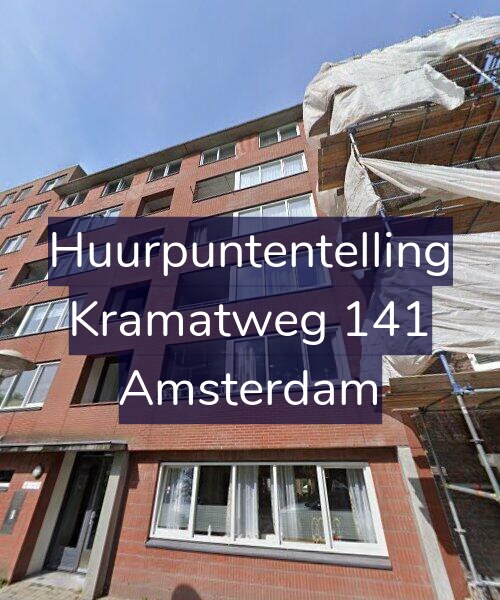 Foto gevel Huurpuntentelling voor Kramatweg 141, Amsterdam
