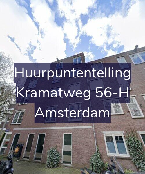 Foto gevel Huurpuntentelling voor Kramatweg 56-H, Amsterdam