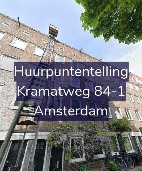 Foto gevel Huurpuntentelling voor Kramatweg 84-1, Amsterdam