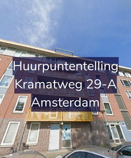 Foto gevel Huurpuntentelling voor Kramatweg 29-A, Amsterdam