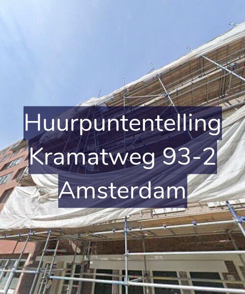 Foto gevel Huurpuntentelling voor Kramatweg 93-2, Amsterdam