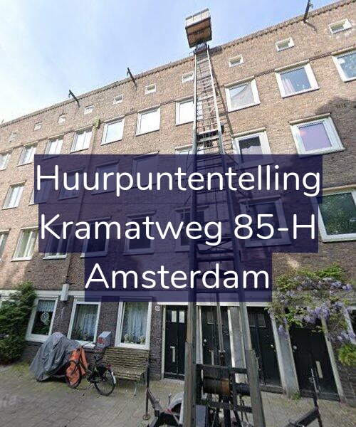 Foto gevel Huurpuntentelling voor Kramatweg 85-H, Amsterdam