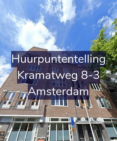 Foto gevel Huurpuntentelling voor Kramatweg 8-3, Amsterdam