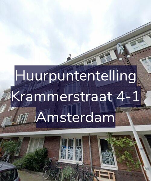 Foto gevel Huurpuntentelling voor Krammerstraat 4-1, Amsterdam