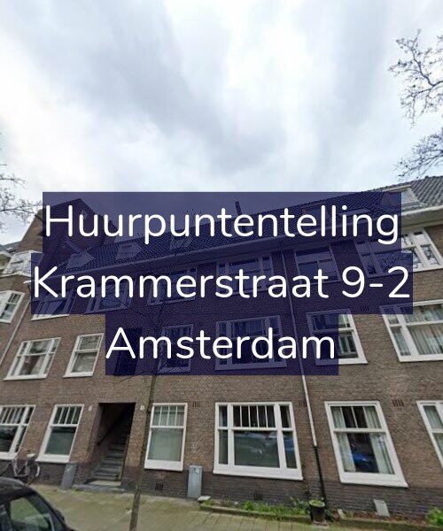 Foto gevel Huurpuntentelling voor Krammerstraat 9-2, Amsterdam