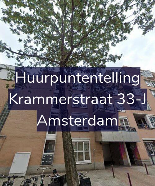 Foto gevel Huurpuntentelling voor Krammerstraat 33-J, Amsterdam