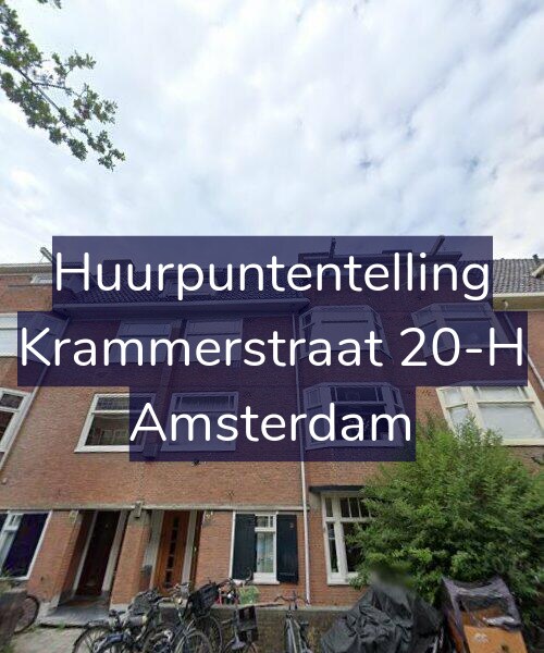 Foto gevel Huurpuntentelling voor Krammerstraat 20-H, Amsterdam