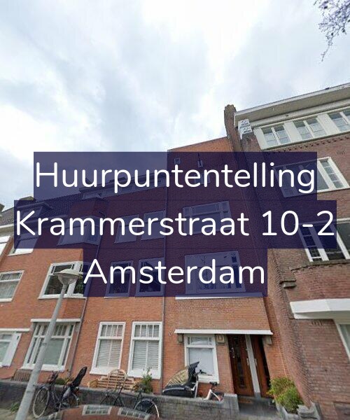 Foto gevel Huurpuntentelling voor Krammerstraat 10-2, Amsterdam