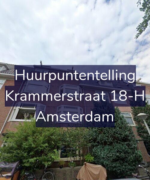 Foto gevel Huurpuntentelling voor Krammerstraat 18-H, Amsterdam
