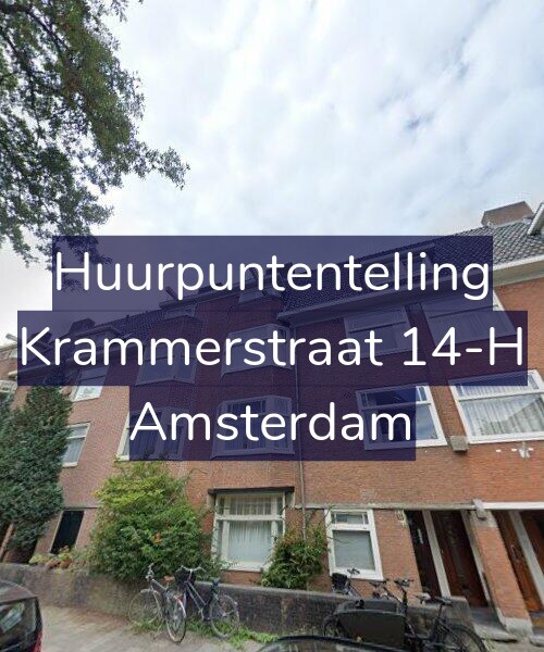 Foto gevel Huurpuntentelling voor Krammerstraat 14-H, Amsterdam