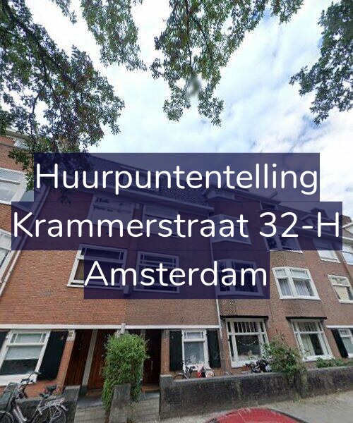 Foto gevel Huurpuntentelling voor Krammerstraat 32-H, Amsterdam