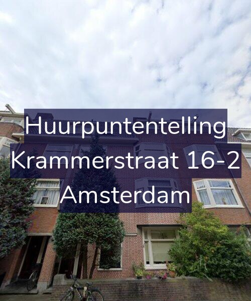 Foto gevel Huurpuntentelling voor Krammerstraat 16-2, Amsterdam