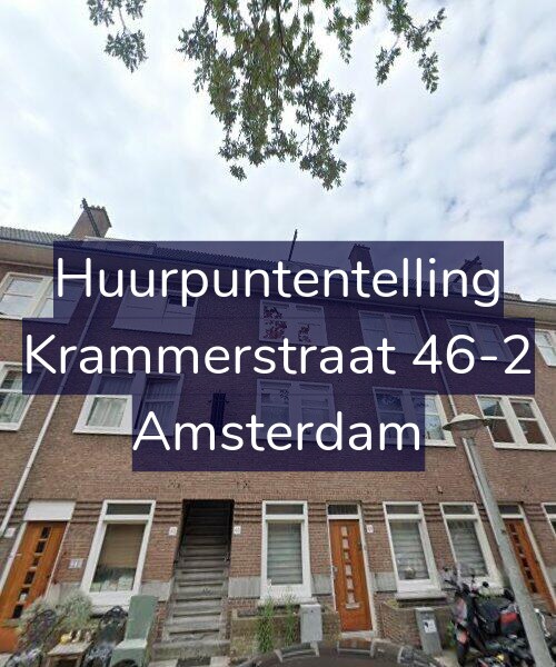 Foto gevel Huurpuntentelling voor Krammerstraat 46-2, Amsterdam