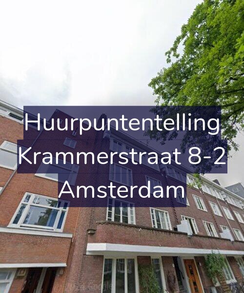 Foto gevel Huurpuntentelling voor Krammerstraat 8-2, Amsterdam