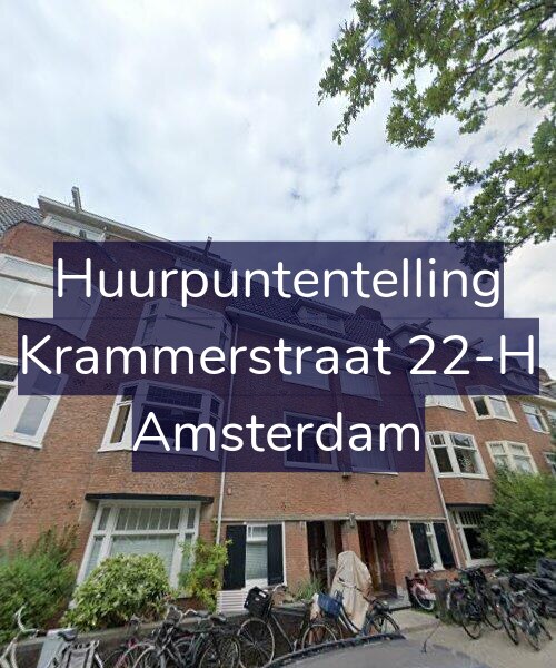 Foto gevel Huurpuntentelling voor Krammerstraat 22-H, Amsterdam