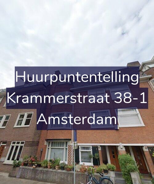 Foto gevel Huurpuntentelling voor Krammerstraat 38-1, Amsterdam