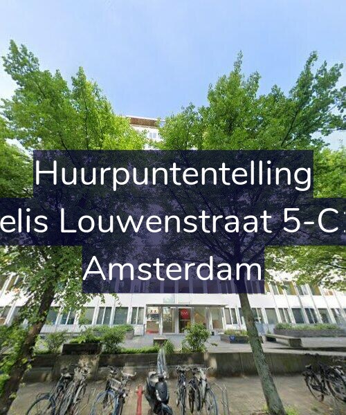 Foto gevel Huurpuntentelling voor Krelis Louwenstraat 5-C10, Amsterdam
