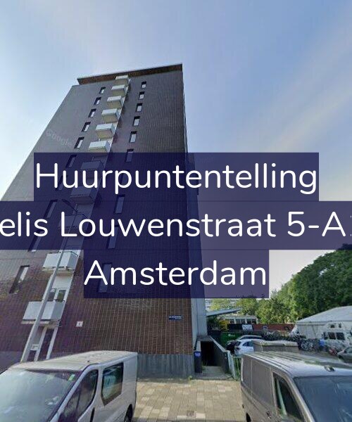 Foto gevel Huurpuntentelling voor Krelis Louwenstraat 5-A13, Amsterdam