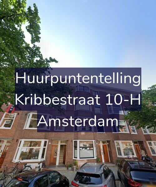 Foto gevel Huurpuntentelling voor Kribbestraat 10-H, Amsterdam