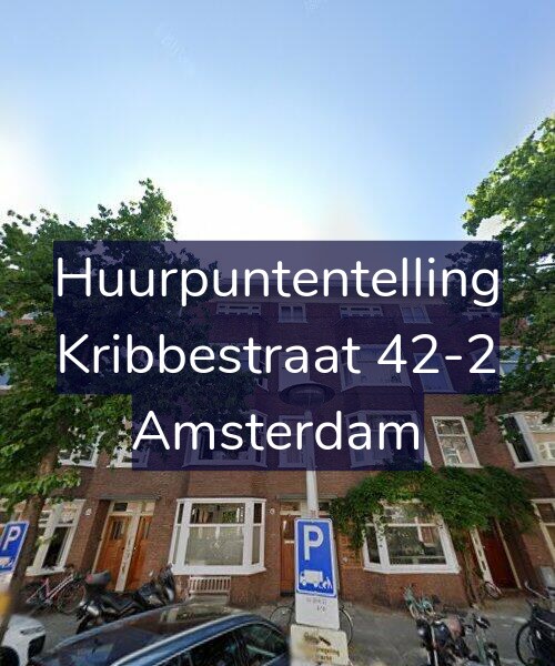 Foto gevel Huurpuntentelling voor Kribbestraat 42-2, Amsterdam